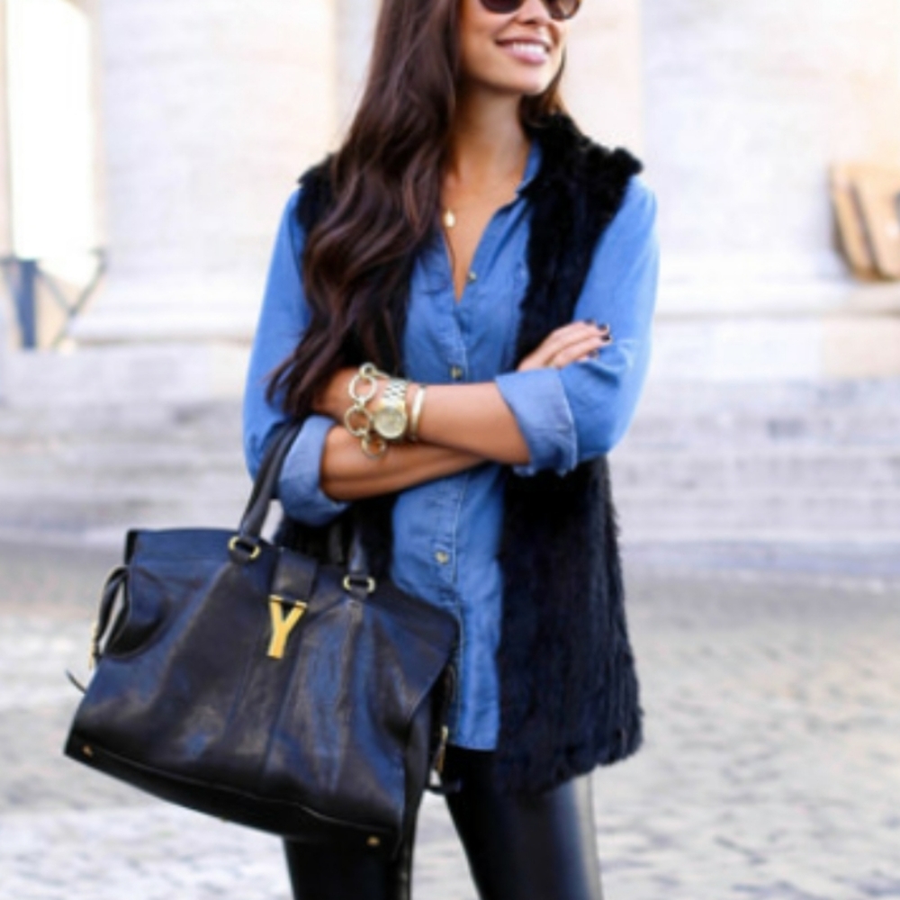 ~ LOVE TOKEN Rabbit Fur Best XS ~
